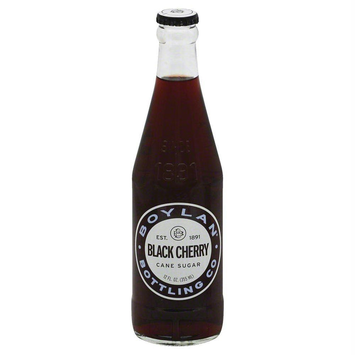 Boylan: Black Cherry Soda, 12 Oz