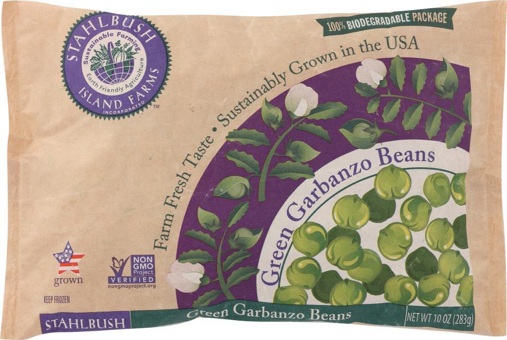 Stahlbush Island Farms: Beans Green Garbanzo (10.000 Oz)