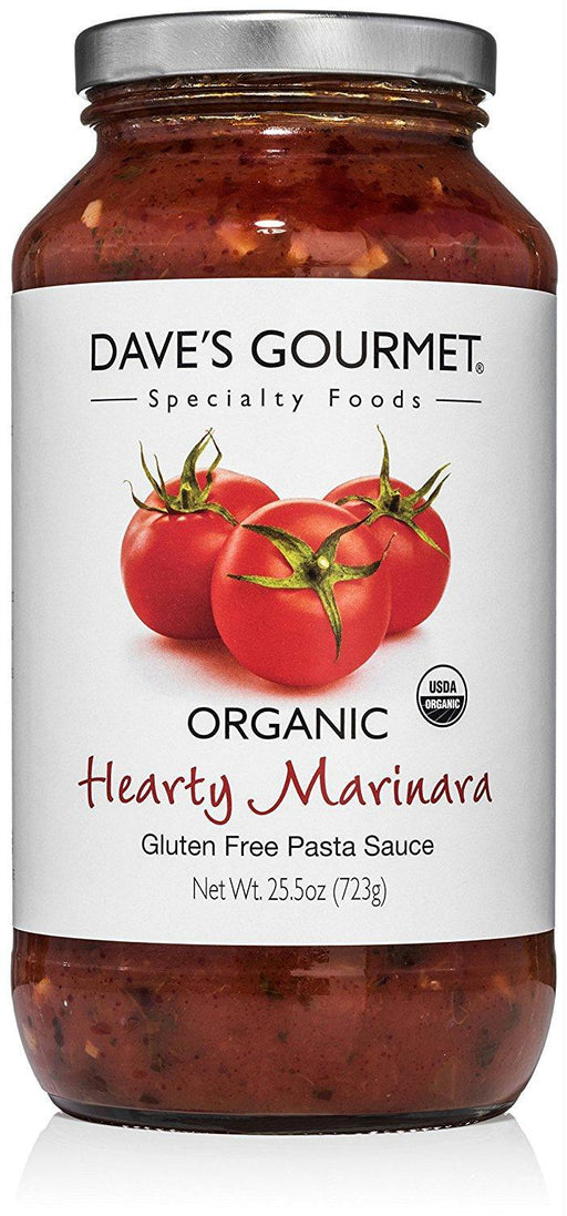 Daves Gourmet: Hearty Marinara Sauce, 25.5 Oz