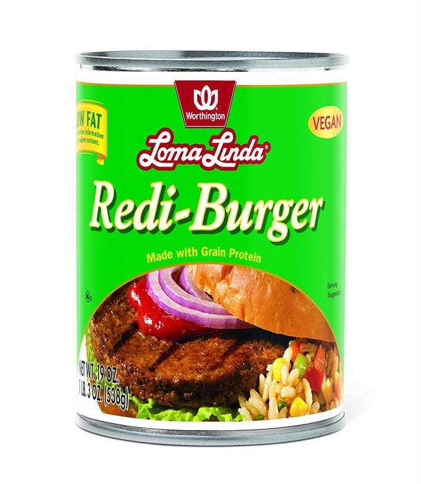 Loma Linda: Redi-burger Low Fat, 19 Oz