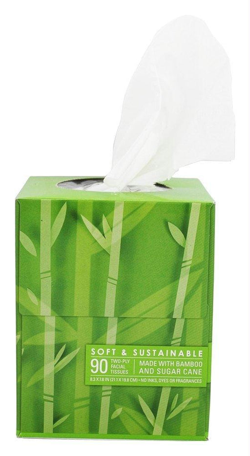 Caboo 2-ply Facial Tissue Cube 90 Sheets, 1 Ea