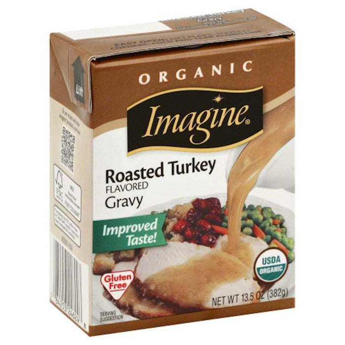 Imagine: Foods Organic Roasted Turkey Flavored Gravy, 13.5 Oz