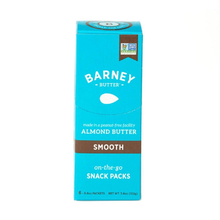 Barney Butter: Almond Butter Smooth 6 Pack 3.6 Oz