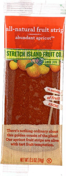 Stretch Island: Fruit Co All Natural Fruit Strip Abundant Apricot, 0.5 Oz