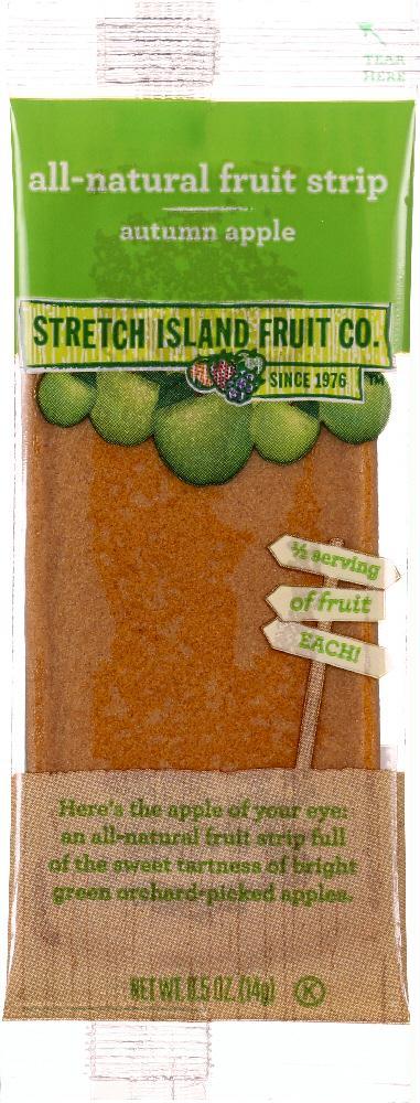 Stretch Island: All Natural Fruit Strip Autumn Apple, 0.5 Oz