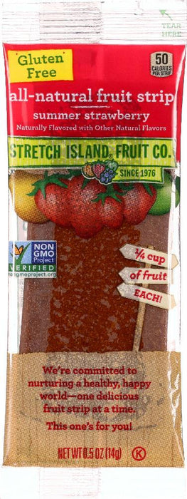 Stretch Island: Fruit Leather Strawberry, 0.5 Oz