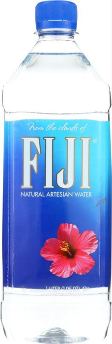 Fiji Water: Water Artesian Natural, 1 Lt