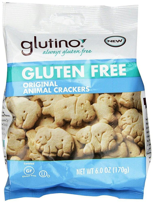 Glutino: Gluten Free Animal Crackers Original, 6 Oz