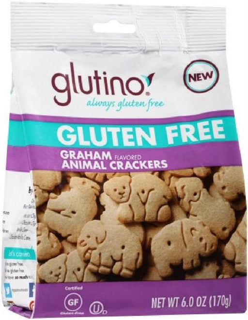 Glutino: Gluten Free Graham Animal Crackers, 6 Oz