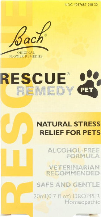 Bach Original Flower Remedies: Rescue Remedy Pet, 0.7 Oz