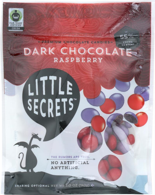 Little Secrets Llc: Dark Chocolate Raspberry Candy, 5 Oz