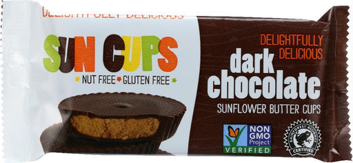 Sun Cups: Sunflower Butter Cups Dark Chocolate 2 Cups, 1.5 Oz