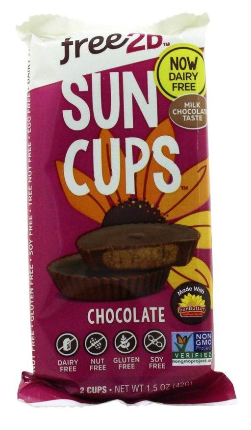 Free 2b: Sun Cups Sunflower Butter Cups Milk Chocolate 2 Cups, 1.5 Oz