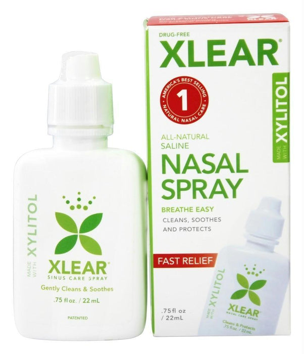 Xlear: All Natural Saline Nasal Spray, 0.75 Oz