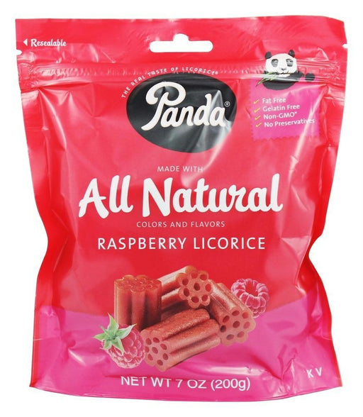 Panda: All Natural Raspberry Licorice, 7 Oz