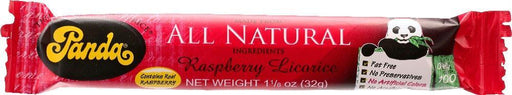 Panda: All Natural Raspberry Licorice Bar, 1.11 Oz