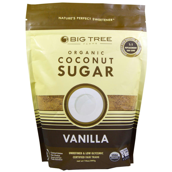 Big Tree Farms: Organic Coconut Palm Sugar Vanilla, 14 Oz