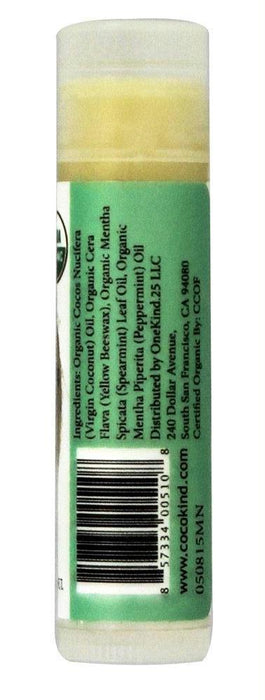 Cocokind: Organic Mint Lip Balm, 0.15 Oz