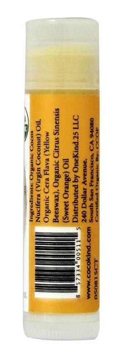 Cocokind: Organic Citrus Lip Balm, 0.15 Oz