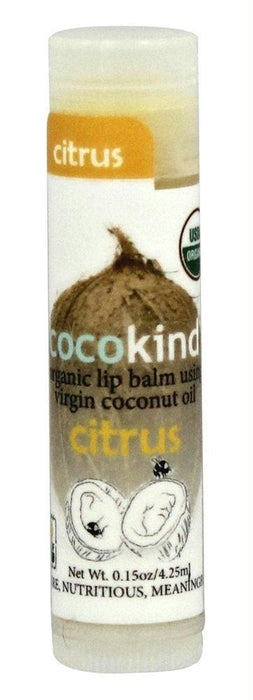 Cocokind: Organic Citrus Lip Balm, 0.15 Oz