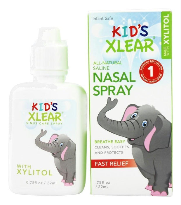 Xleardent: Kid’s Saline Nasal Spray With Xylitol, 0.75 Oz