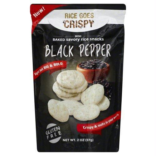 Kameda: Rice Crispy Black Pepper, 2 Oz