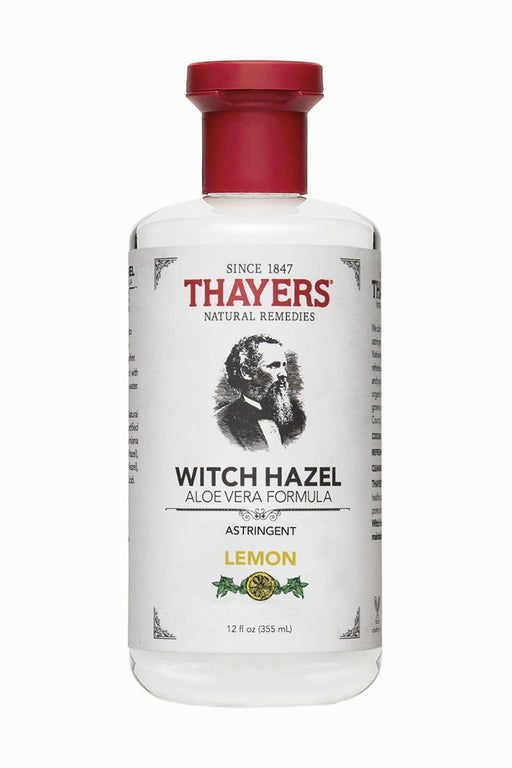 Thayers: Lemon Witch Hazel With Aloe Vera Formula Astringent, 12 Oz