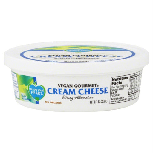 Follow Your Heart: Organic Vegan Gourmet Cream Cheese, 8 Oz