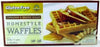 Kinnikinnick: Cinnamon And Brown Sugar Homestyle Waffles, 7 Oz