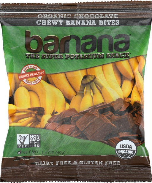 Barnana: Organic Chocolate Chewy Banana Bites, 1.4 Oz