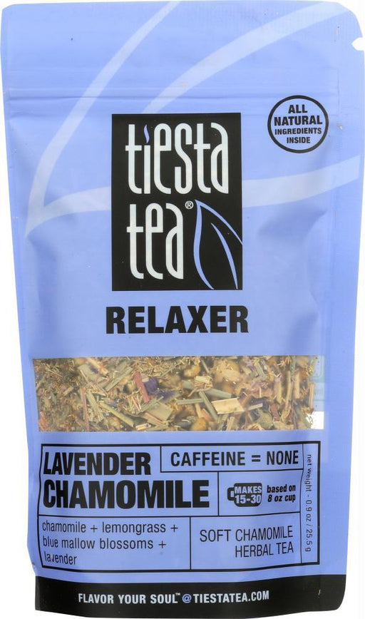 Tiesta Tea: Tea Lavender Chamomile Relaxer Pouch, 0.9 Oz