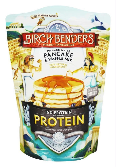 Birch Benders: Pancake & Waffle Mix Protein, 16 Oz