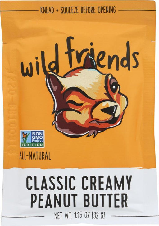 Wild Friends: Peanut Btr Packets Creamy (1.150 Oz)