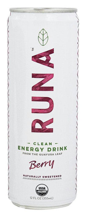 Runa: Berry Clean Energy Drink, 12 Oz