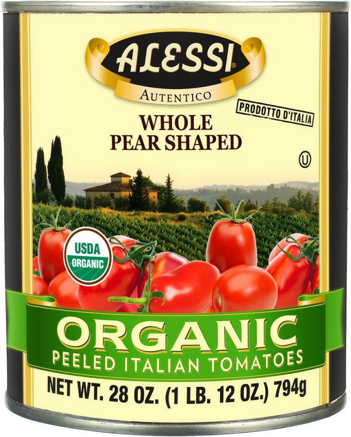 Alessi: Tomato Peeled Organic, 28 Oz