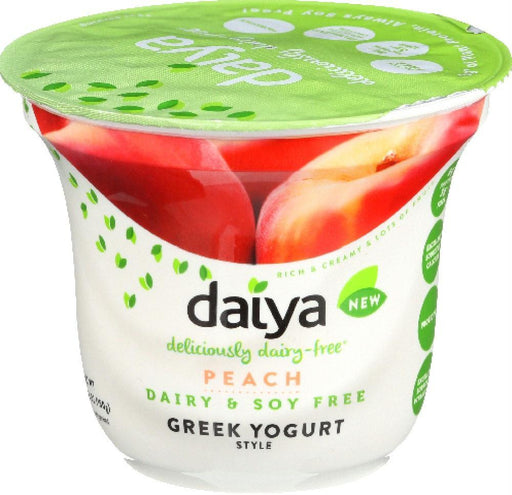 Daiya: Peach Greek Yogurt Alternative, 5.3 Oz