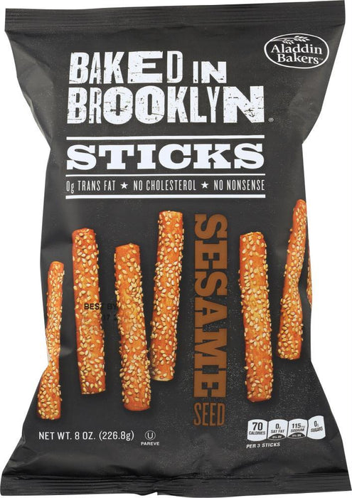 Baked In Brooklyn: Sesame Seed Snack Stick, 8 Oz