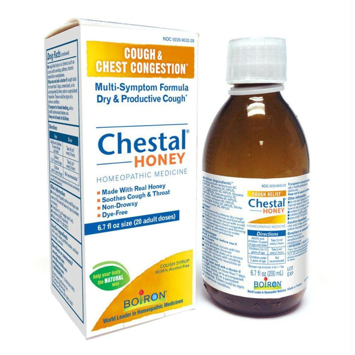 Boiron: Chestal Honey Cough & Chest Congestion, 6.7 Oz