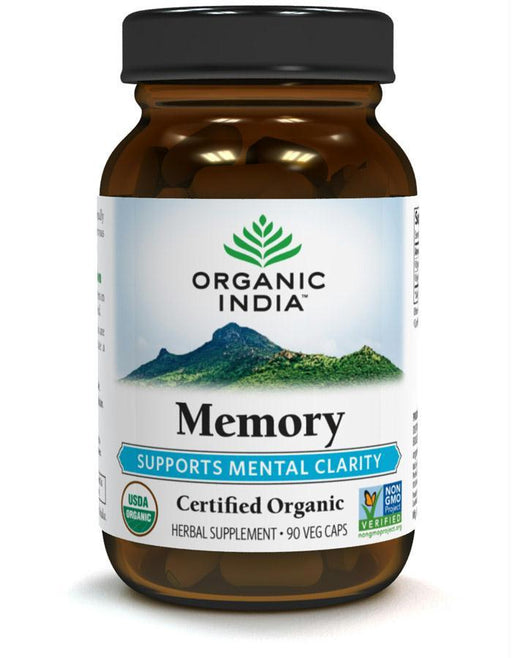 Organic India: Memory, 90 Caps