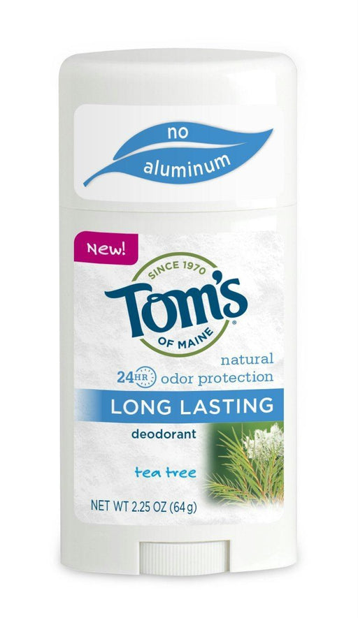 Toms Of Maine: Natural Long Lasting Deodorant Tea Tree, 2.25 Oz