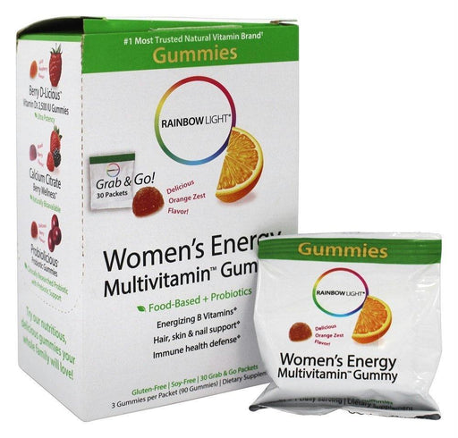 Rainbow Light: Women's Energy Multivitamin Gummy, 30 Packets