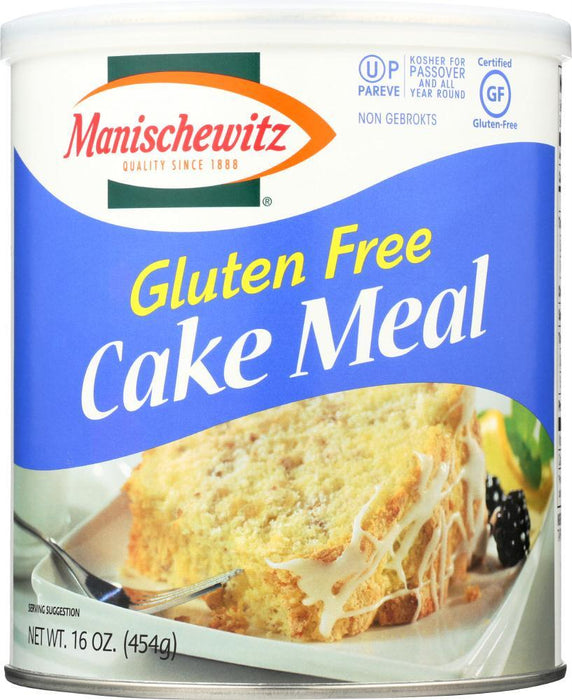 Manischewitz: Gluten Free Cake Meal, 16 Oz