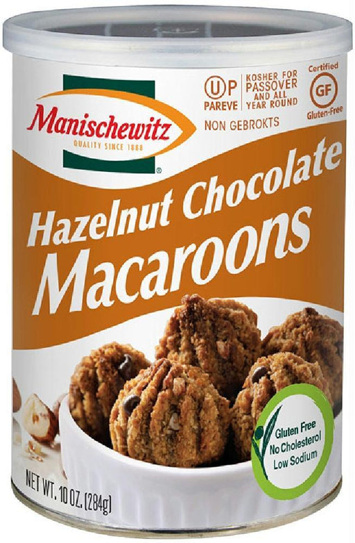 Manischewitz: Hazelnut Chocolate Macaroons, 10 Oz