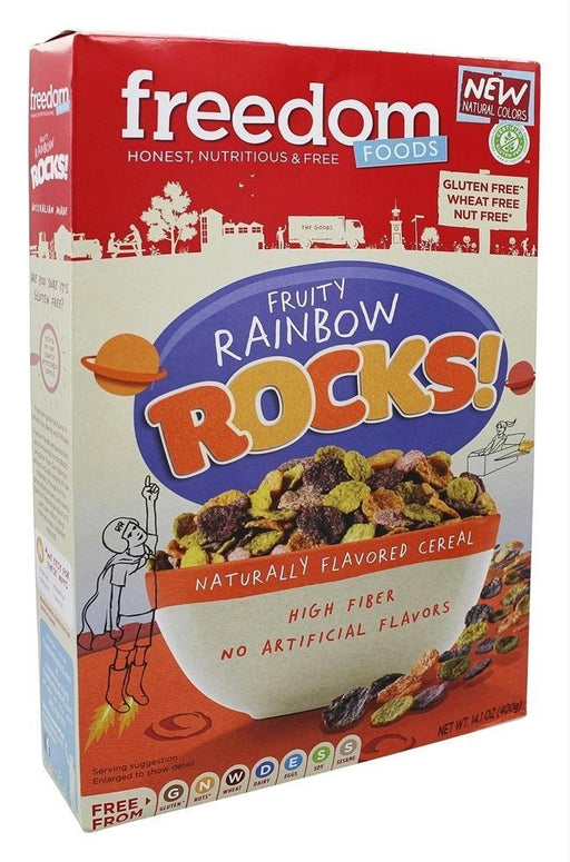 Freedom Foods: Cereal Fruity Rainbow Rocks, 14.1 Oz