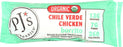 Pjs Organics: Burrito Chicken Chile Vrd (6.000 Oz)