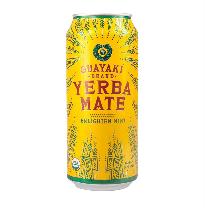 Guayaki: Organic Yerba Mate Enlighten Mint, 16 Oz