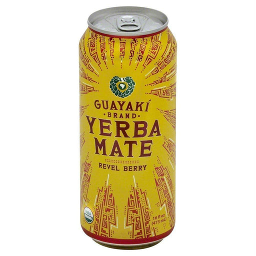 Guayaki: Organic Yerba Mate Revel Berry, 16 Oz