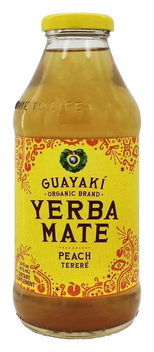 Guayaki: Organic Yerba Mate Peach Terere, 16 Oz