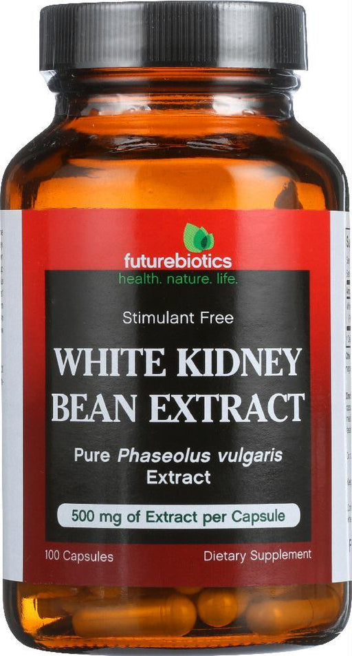 Futurebiotics: White Kidney Bean Extract 500 Mg, 100 Capsules