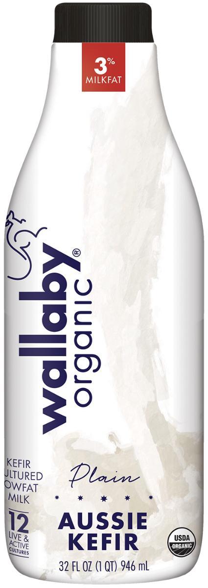 Wallaby: Kefir Whl Milk Plain Org (32.000 Oz)